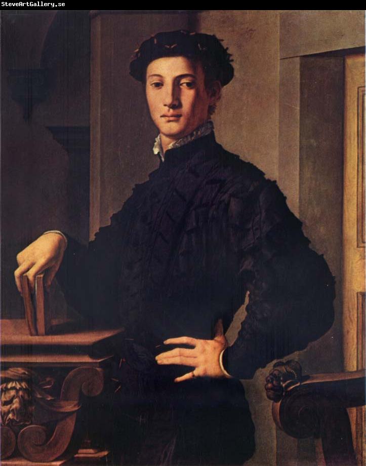 BRONZINO, Agnolo Portrait of a young man